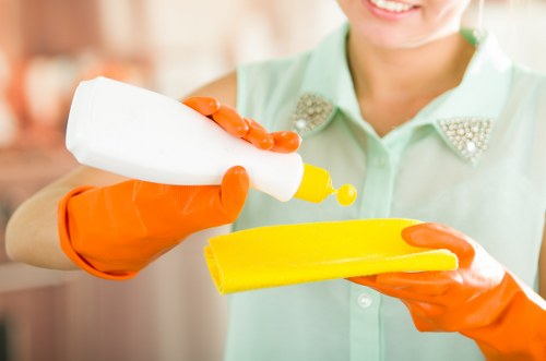 Manual handling and PPE standards in a cleaning safety policy