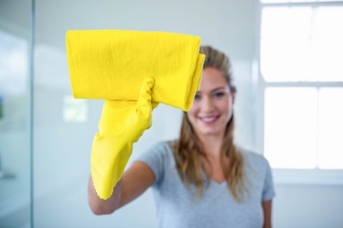 Kitchen and bathroom cleaning in a Roehampton property