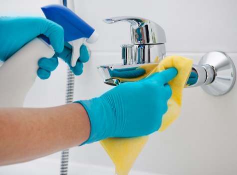 Careful stain removal for a sofa in a Roehampton home