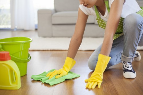 Risk assessment and safety planning before cleaning begins
